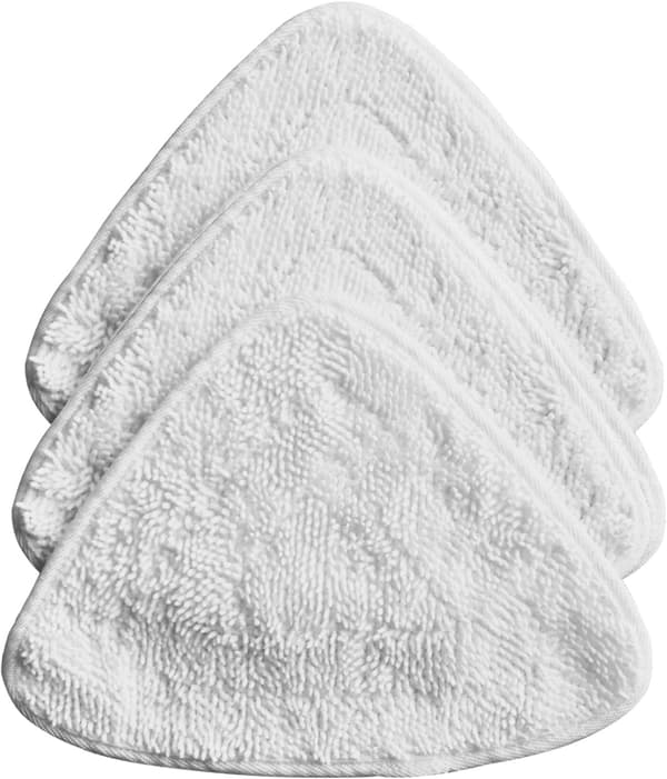 3-pack ångmoppdynor Mikrofiber Rengöringsduk Ersättningsdynor
