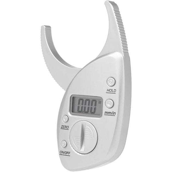 Digital kropsfedt kaliber hudfoldsmåler LCD-display hud M,ZQKLA