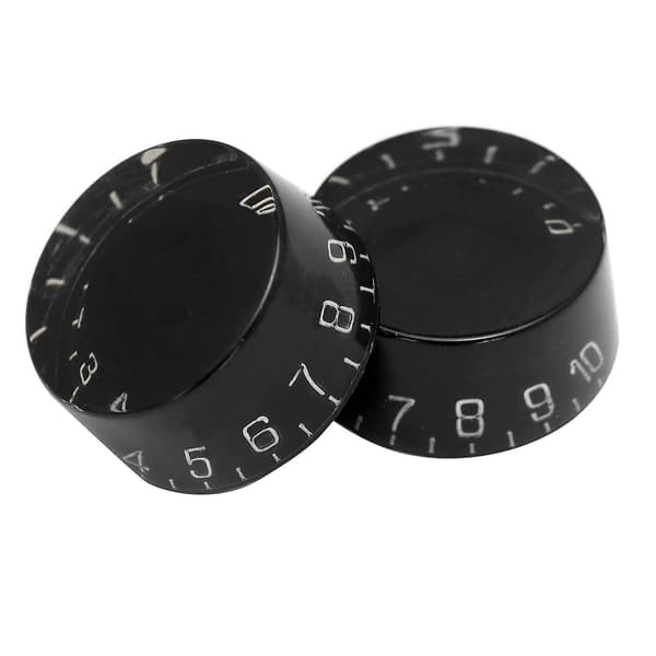 4 stk. Elektrisk Guitar Top Hat Knobs Speed Volume Tone Control Knobs Kompatibel Til Les Paul Lp Style