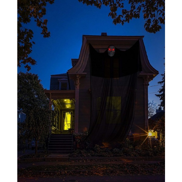 13.94ft Halloween-spöke Hängande Dekorationer med LED-belysning, ZQKLA