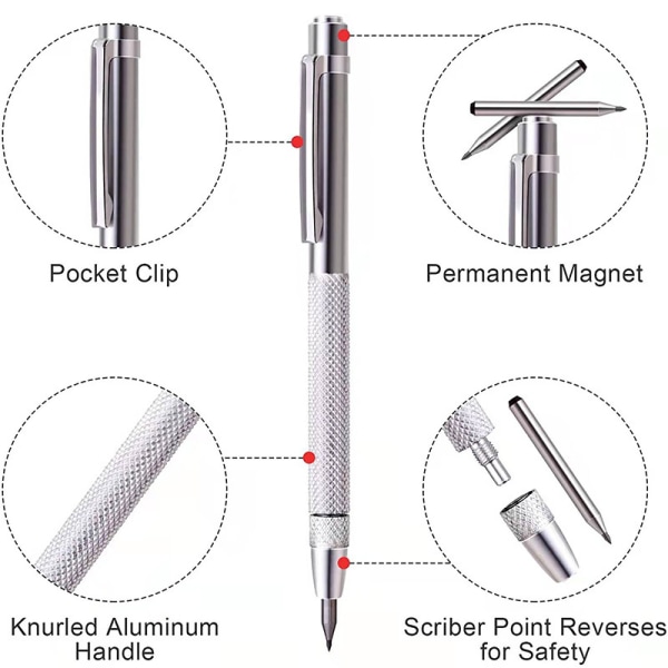 4 st Stylus med 4 extra spetsar, ZQKLA