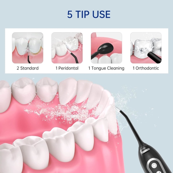 Water Flosser Corless Teeth Cleaner, Professional Dental Watere Or