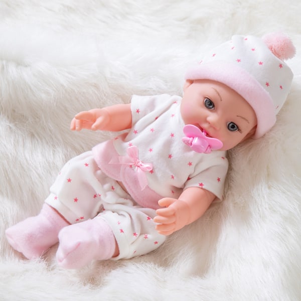 Livslevande Reborn Babydockor Pojke 12 Tum Viktad Nyfödd Bebis, ZQKLA
