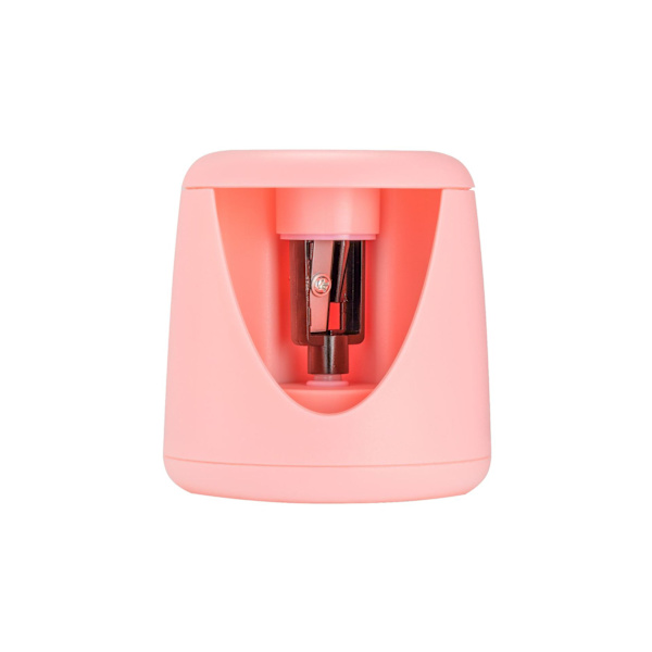 Elektrisk blyantspidser (Pink) til børn, lille batteridrevet, ZQKLA