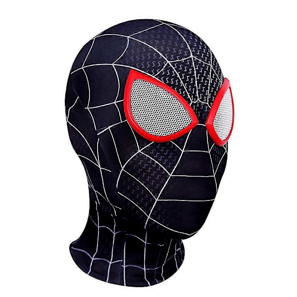 Spider-Man Maske Superheltmasker Halloween Karnevalfest Cosplay Kostyme Lycra Maske D