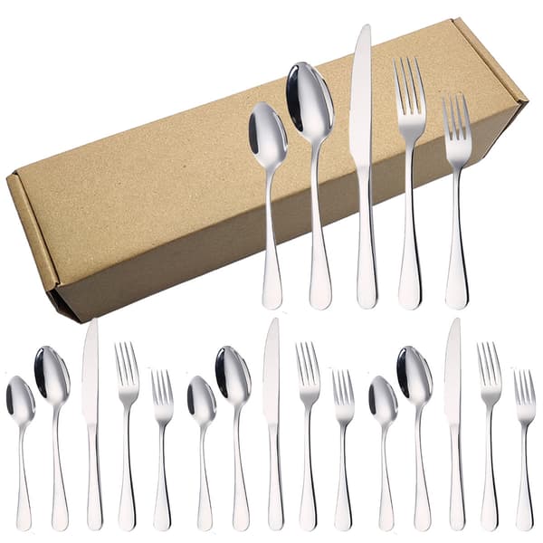 Bestickset, 20 Delar Rostfritt Stål, 4 Pers, ZQKLA