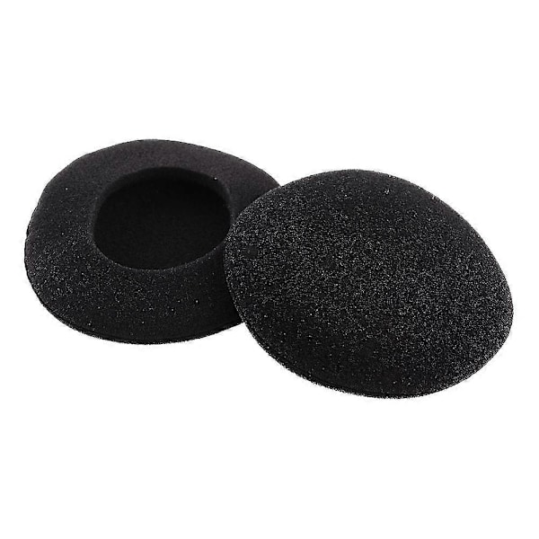 35mm 40mm 45mm 50mm 55mm 60mm 65mm Erstatning Skumpute Ørepute Svamp Øreplugger Headset Cap Ny Øretelefon Acce 65mm
