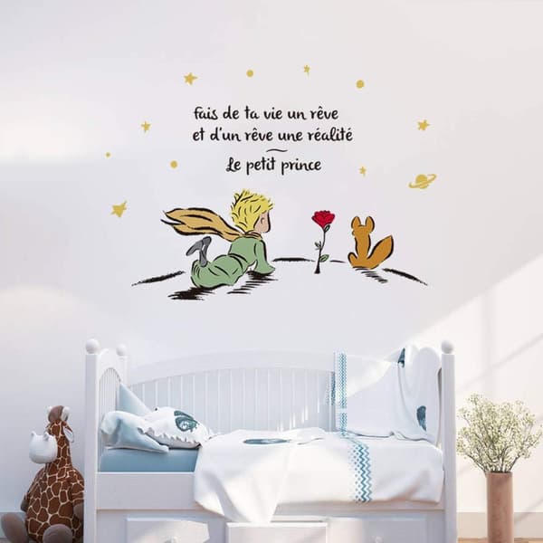 Den lille prinsen Väggdekor Väggdekaler Citat Gör Din ,ZQKLA