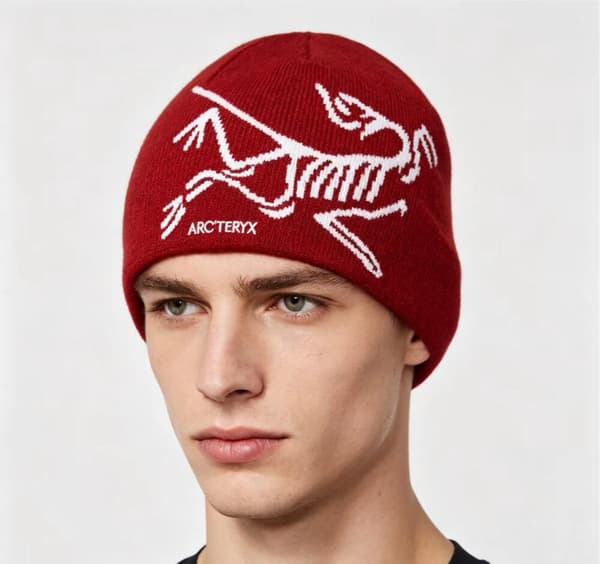 Arcteryx Bird Head Toque for voksne / Orca / ONE Red