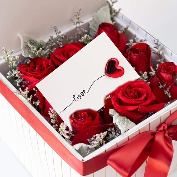 Kjærlighetskort, 3D-kort, Kjærlighets-postkort Invitasjon Bursdagskort Valentinskort Bryllupsdag