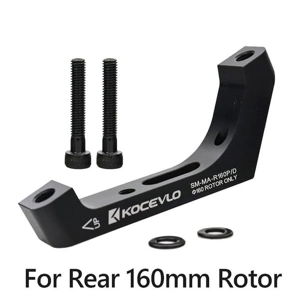 R160P-D Bakre Flat-Mount til Post-Mount Caliper Adapter for 160mm Rotor Road Disc Brake FM til PM
