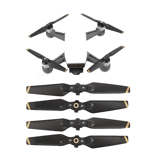 4 stk. propeller til Dji Spark Drone Folding Blade 4730f Props Rc Reservedele