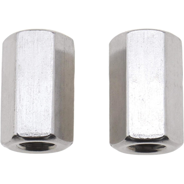 10 stk. Sekskant Stud-Koblingssett M5x8x10mm Rett Forlengelse Th,ZQKLA