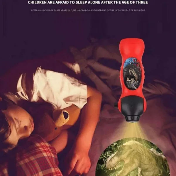 Projektor Ficklampa Lysande Leksaker Projektionsleksaker
