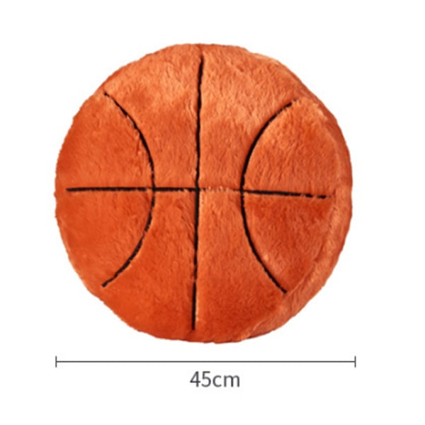 17,7" Basketball Plysjpute Fluffy Slitesterk utstoppet Fotball, ZQKLA