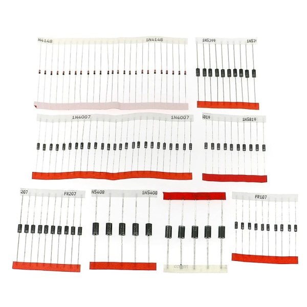 100pcs 8 values Fast Switching Schottky Diode Kit Set