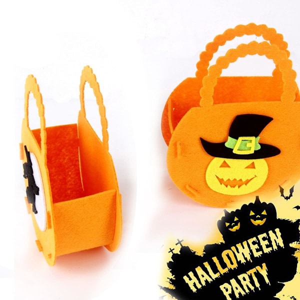 4 kpl Halloween-karkkipusseja, Halloween-karkkipussien täyttö