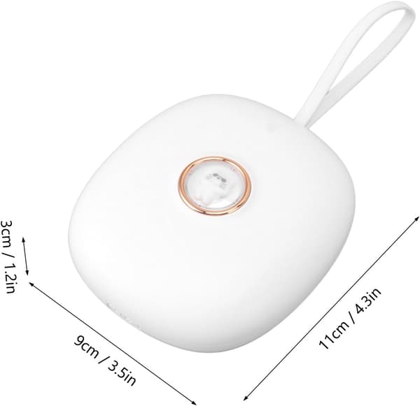 Vibrerende vækkeur til voksne med dyb søvn, 3 vibrationsniveauer