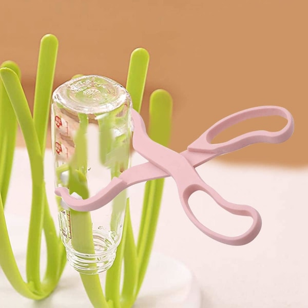 2 st Baby PP Flaskklämma, Babyflaskklämmor, Matningsflaskklämma, ZQKLA