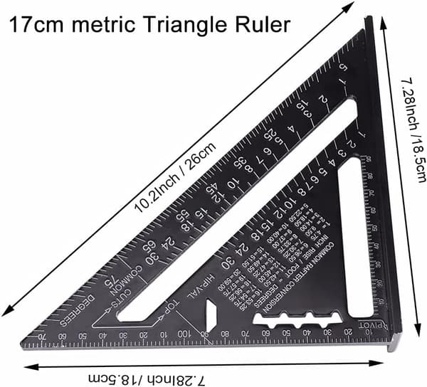 EXCLUDED FR MULTI-FUNCTION Vinkelhake for snekker 170 mm & 30 mm, ZQKLA