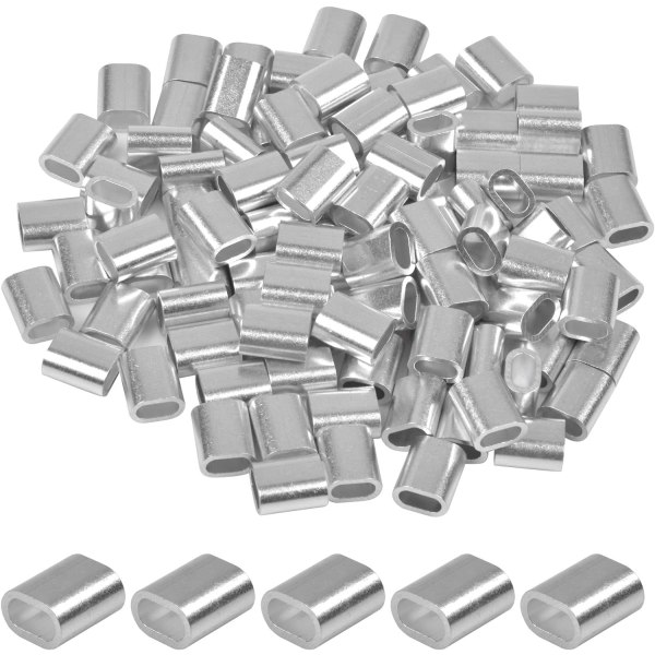 Ovale aluminiumshylser, aluminiumskrympeklips, ovale aluminiumshylser, ZQKLA