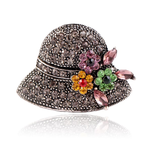 Rhinestone Broche Pins til kvinder Hat smykker Broche Pins Dur,ZQKLA