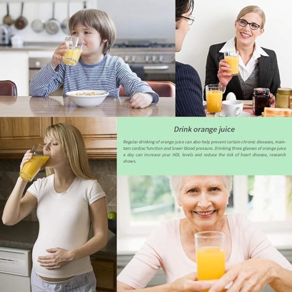 Manuaalinen sitruspuserrin, appelsiini-sitruunapuristin, hedelmäpuristin, BPA-vapaa