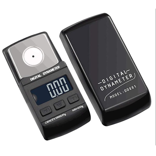 Hög precision digital skivspelare kraft skala mätare arm belastning meter LCD bakgrundsbelysning 100G/0.01G för LP Vi