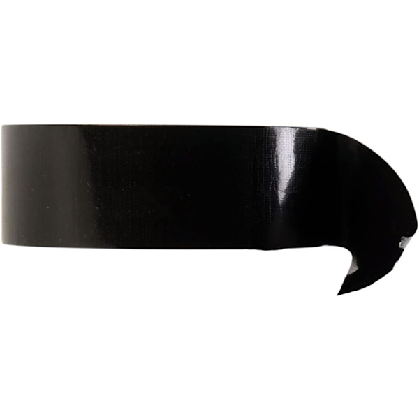 Stofklæbende tape, sort, 48 mm x 20 m, meget stærk, 1 rulle