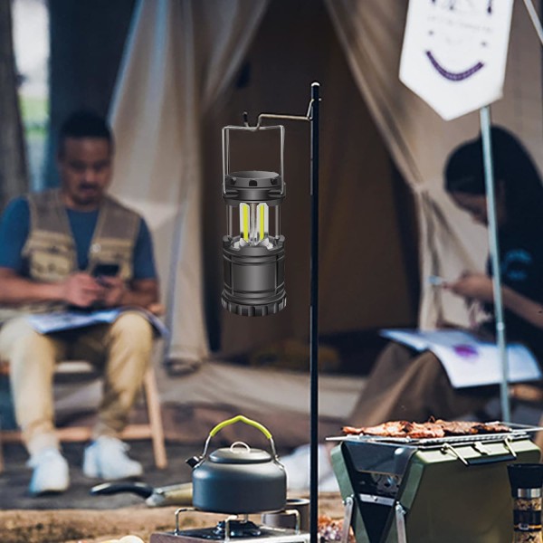 LED Campinglykta, 250LM Portabel Campinglampa med Metall, ZQKLA
