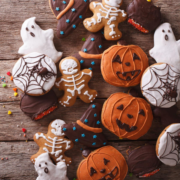 Halloween Cookieform i Rustfrit Stål 7 Sæt DIY Kagebageredskab
