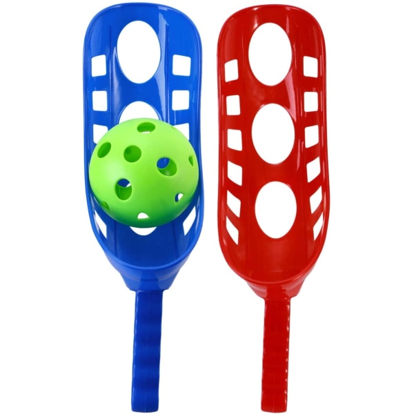 Scoop and Toss Ball Game Set Outdoor Sports Game 2 Scoops an,ZQKLA