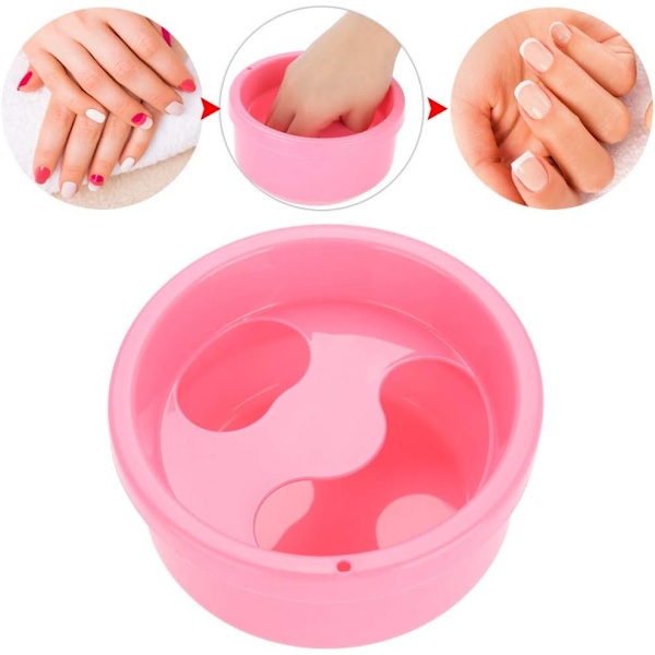 Manikyrskål, Nagelblötningsskål för Nagelkonst, Polering, ZQKLA