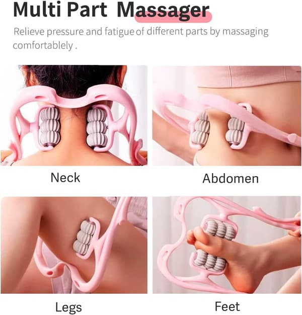 Nackmassage (rosa), Nackmassage Roller, Nackroller, Nacke, ZQKLA