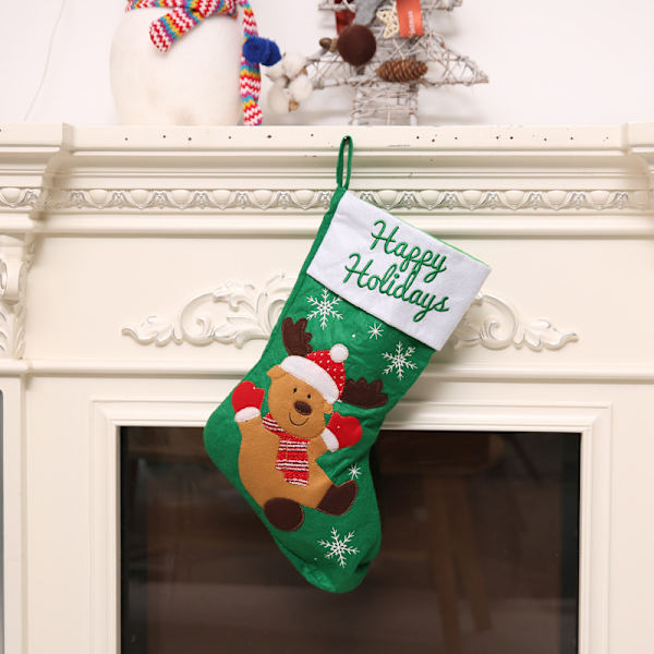 Julstrumpor, Tomte-mönster Julstrumpor Trad,ZQKLA