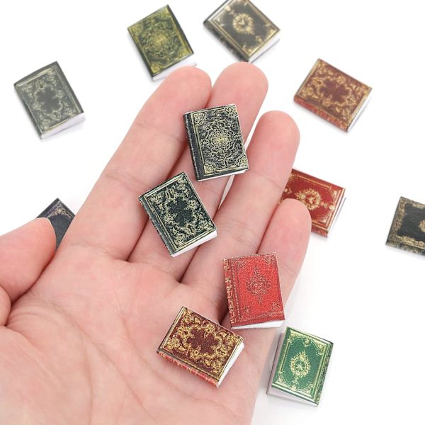 Miniatyrdockhusböcker, Mini Tillbehör för 1:12, Miniat,ZQKLA
