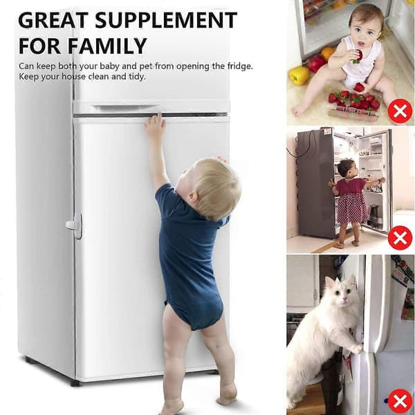 Kylskåpslås Utan Borrning, Frysdörrlås