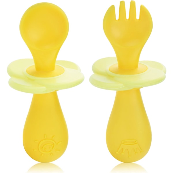 Ergonomiska baby , baby och gaffelbestick Set till E,ZQKLA