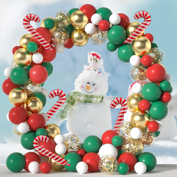 Juleballonbue Garland Kit 120 stk Juleballon, ZQKLA