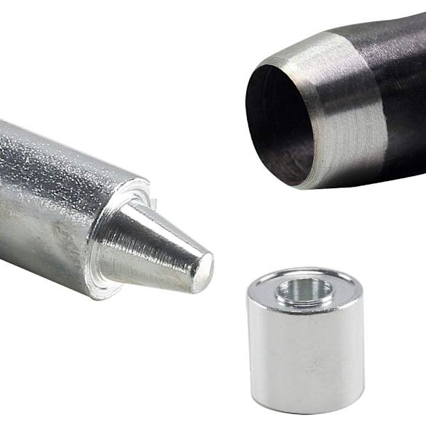 100 Sæt Øjenringe Kit 10mm Metal Øjenringe Kit w,ZQKLA