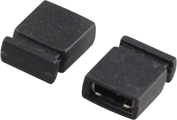 100 stk. 2,54 mm Standard PCB Kort Pin Jumper, ZQKLA