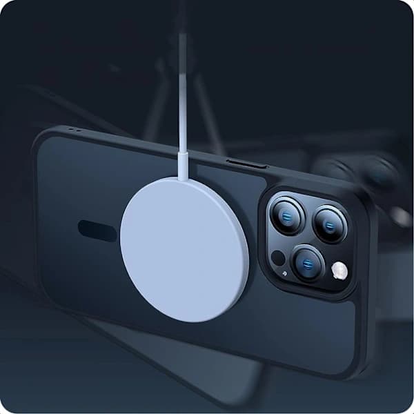 Tech-Protect iPhone 15 Pro Max Deksel MagSafe MagMat Matt Svart,su
