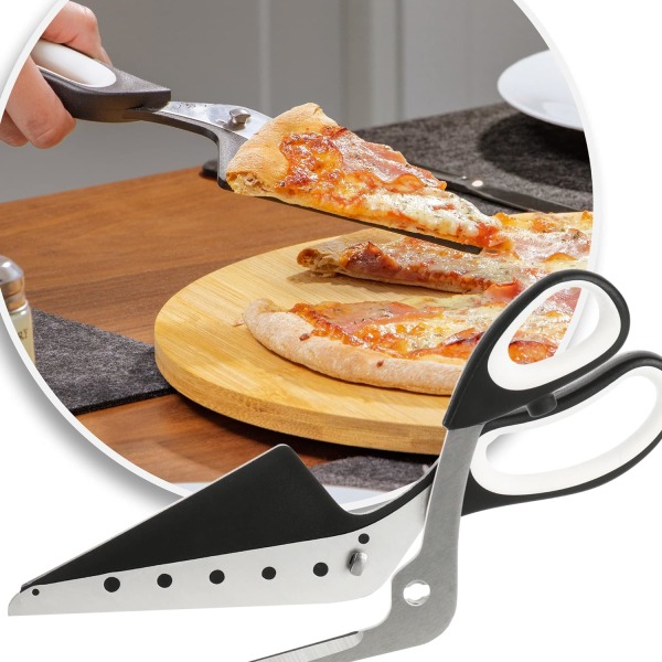 Pizzasax Pizza Cutter Pizzakutter med pizzaspade S,ZQKLA