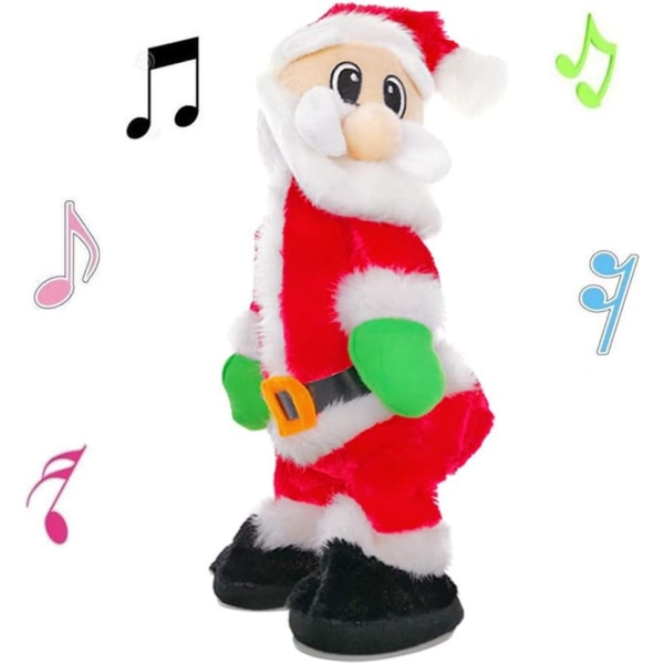 Twerking Santa Electric Toy, Christmas Musical Doll Dancing a, ZQKLA