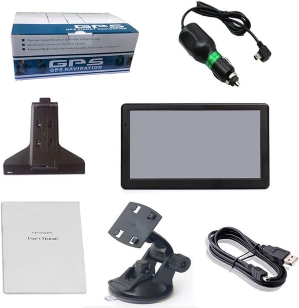 7 Tommer Touch Screen Bil Lastbil GPS Navigation Navigator Sat 8, ZQKLA