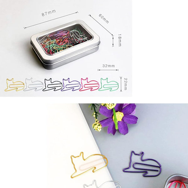 Metall binders, Søte katte metall binders, Fancy Paper C, ZQKLA