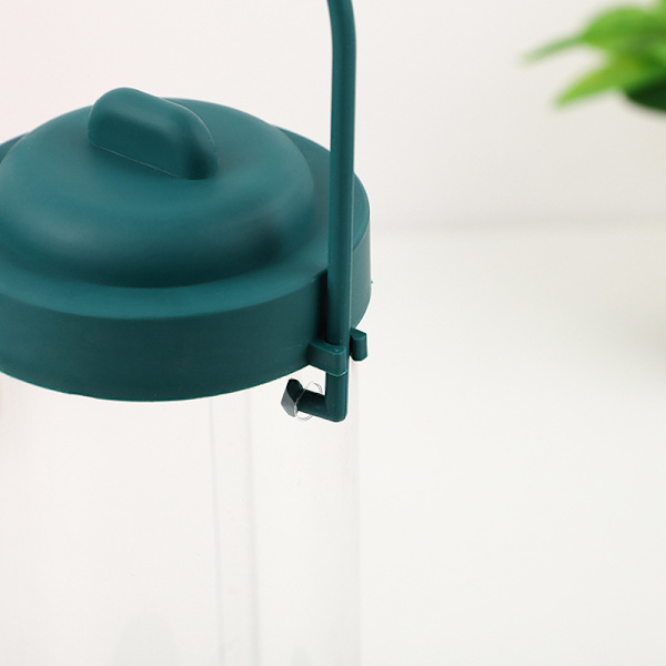 Ulkoilma lintujen syöttölaite roikkuva automaattinen lintujen syöttölaite PVC metalli plus muovi lintujen syöttölaite