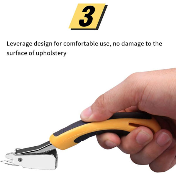 1 stk. Heavy Duty Staple Puller til Polstring Konstruktion U,ZQKLA