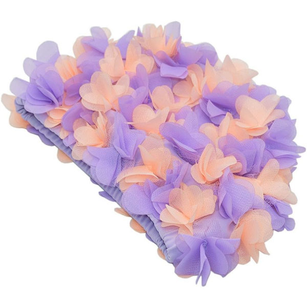 Lace Badehætte til Kvinder - Retro, Vintage Stil - Blomst, ZQKLA