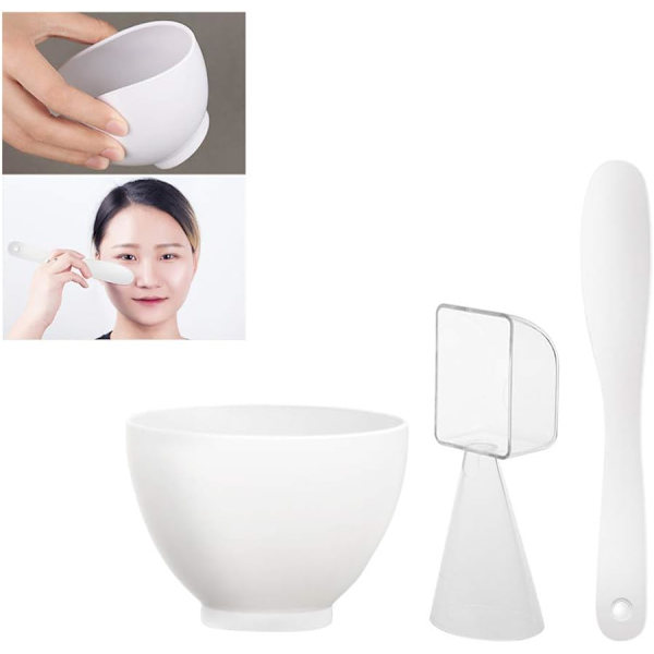 1 set maskblandningsset silikon ansiktsvård mask DIY mask, ZQKLA